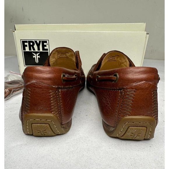 FRYE MENS 7M Lewis BOAT-SPFG Shoes COGNAC main image 6